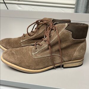 Women’s Brown Suede ankle boots